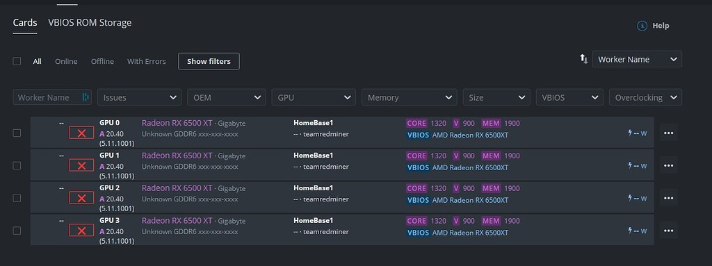 Hive Gpu HIVEOS not seeing my GIGABYTE AMD RX 6500 XT GPU's - General - Forum ...