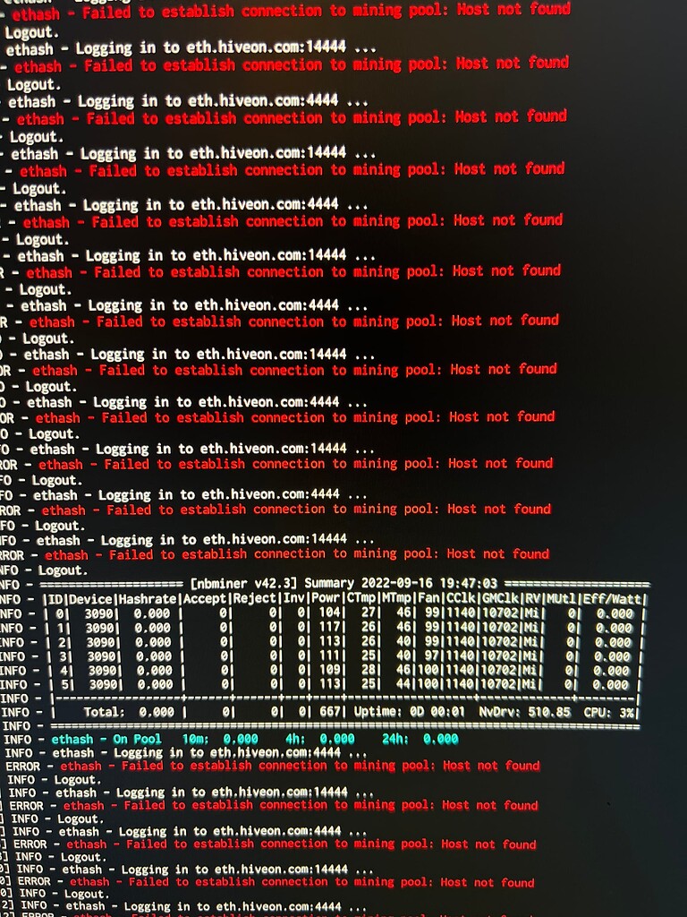 Latest Networking topics - Forum and Knowledge Base A place where you can  find answers to your questions | Hive OS