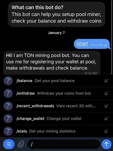 Telegram Tonbot