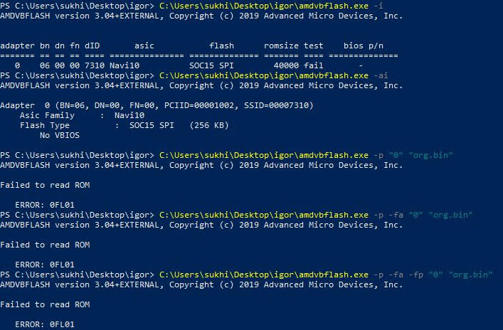 Rom error. Amdvbflash Error reading from ROM. Amdvbflash. Amdvbflash_win_5.0.567.