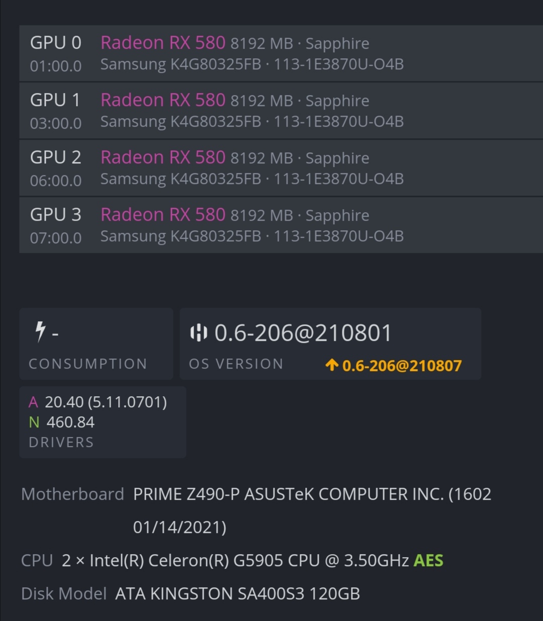 Rx580 драйвера windows 10