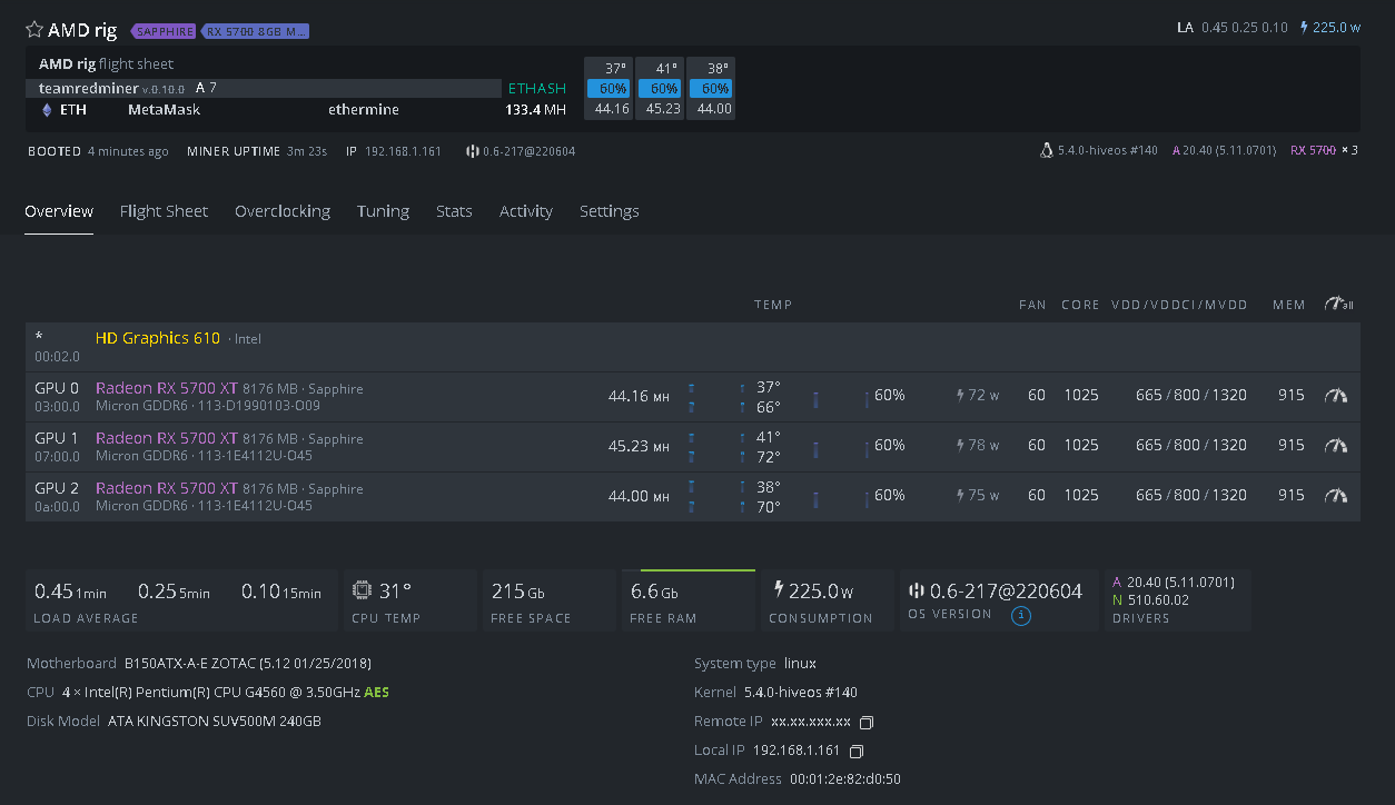 Rx 5700xt r mode low hash rate AMD Cards Forum and Knowledge